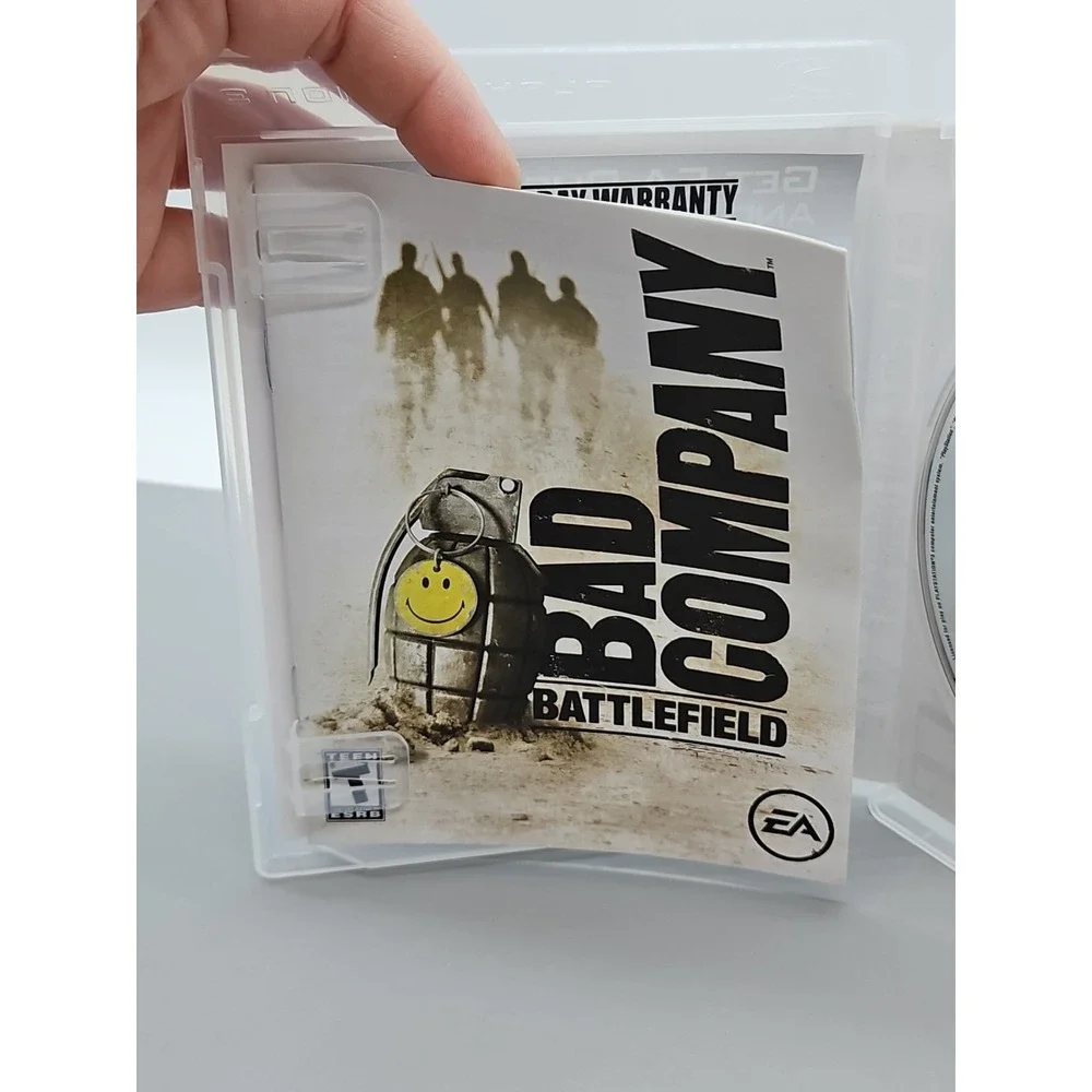 Battlefield Bad Company Sony PlayStation 3 PS3 2008 With Manual Pre Owned